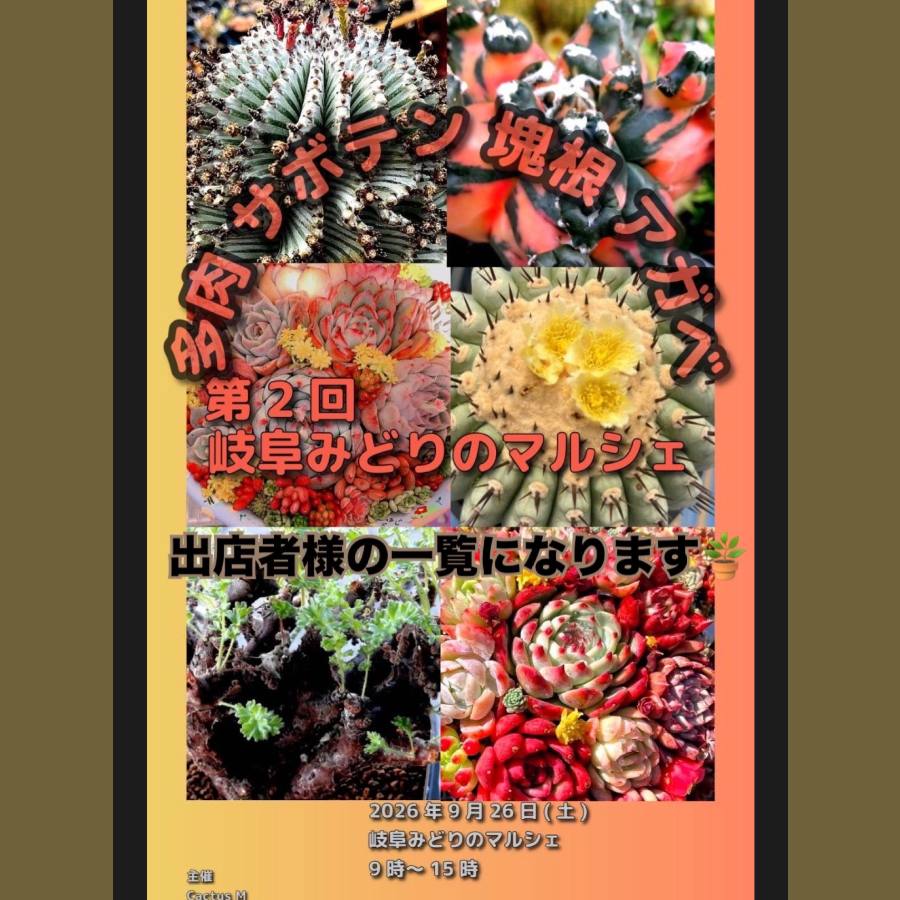 第2回 岐阜みどりのマルシェ