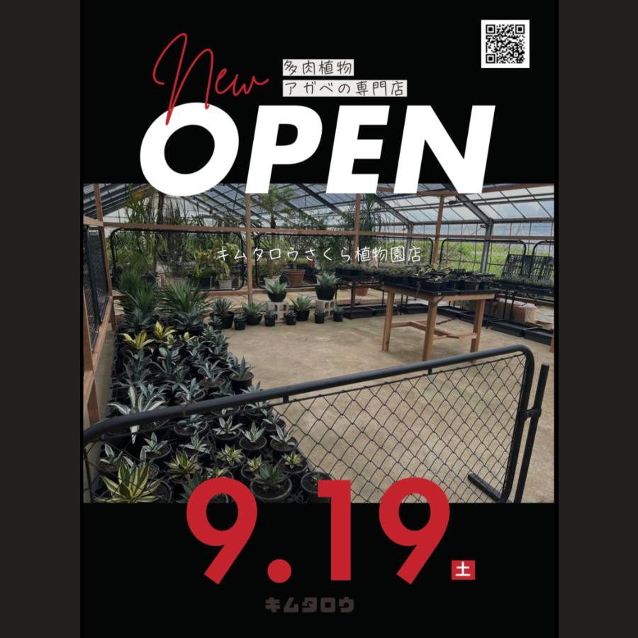 キムタロウ さくら植物園店 オープン販売会